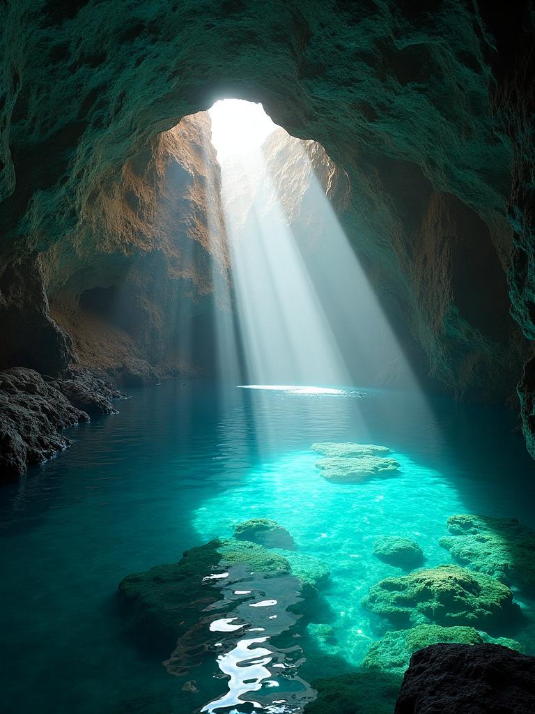 Arco natural de la Cueva de Cala Comte