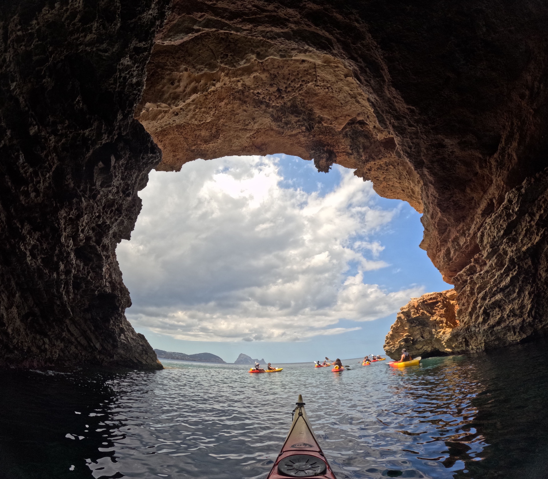 Kayak sunset